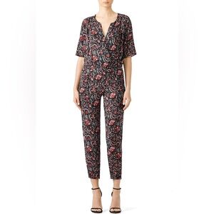 ba&sh floral hollywood jumpsuit